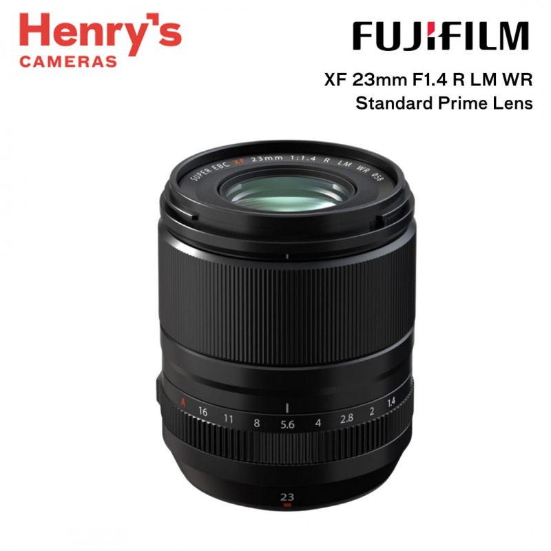 FUJIFILM XF 23MM F1.4 R LM WR STANDARD PRIME LENS